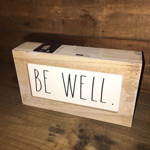 Rae Dunn Wooden Sign